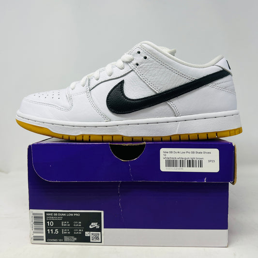 Nike SB Dunk Low Pro White Gum