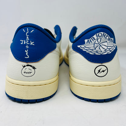 Jordan 1 Retro Low OG SP Fragment x Travis Scott Sail Military Blue