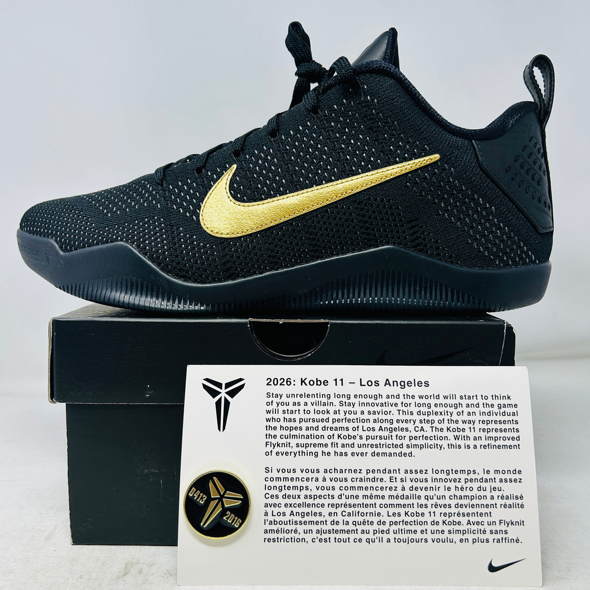 Nike Kobe 11 Elite Low Protro Fade to Black – Holy Ground