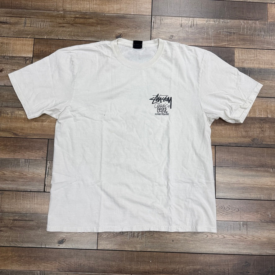 Stussy Classic Gear Pigment Dyed Tee Natural