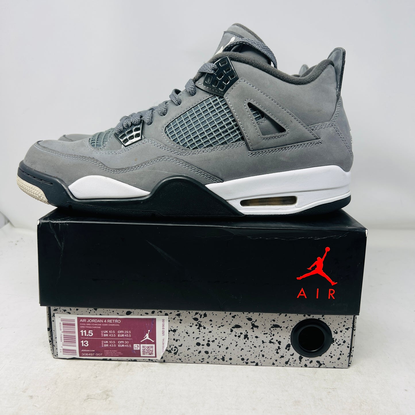 Jordan 4 Retro Cool Grey (2019)