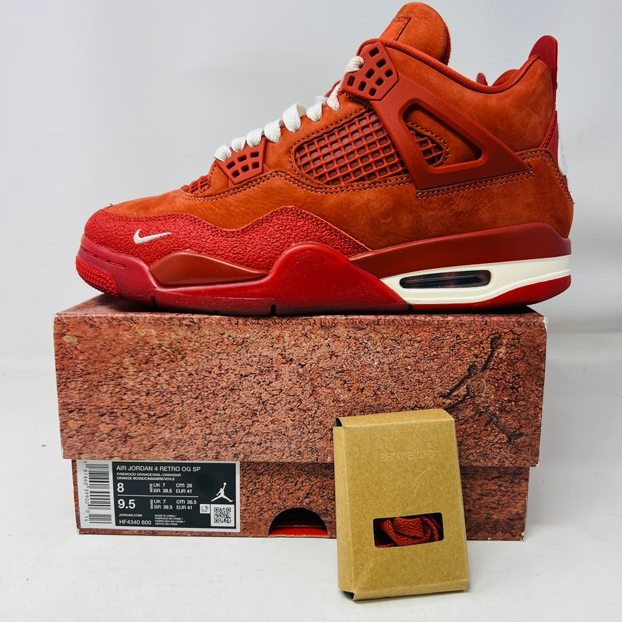 Air Jordan 4 Retro OG SP Nigel Sylvester Brick by Brick