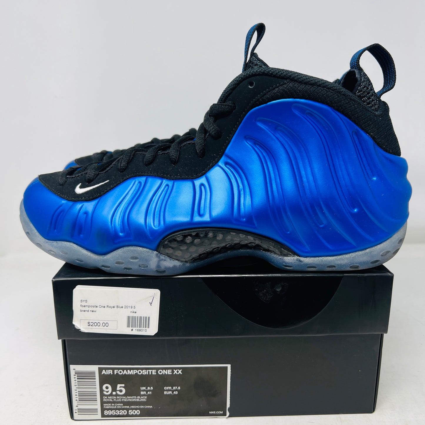 Nike Air Foamposite One Royal Blue XX 20th Anniversary (2017)