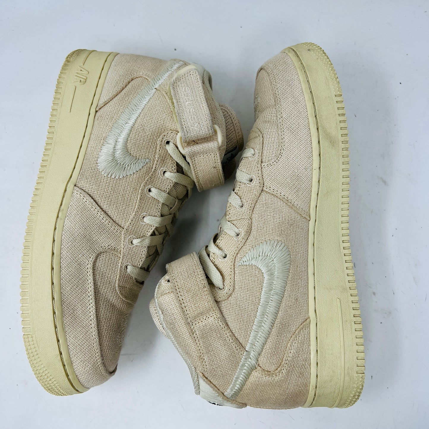 Nike Air Force 1 Mid Stussy Fossil