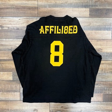 Supreme Affiliated L/S Football Top Black