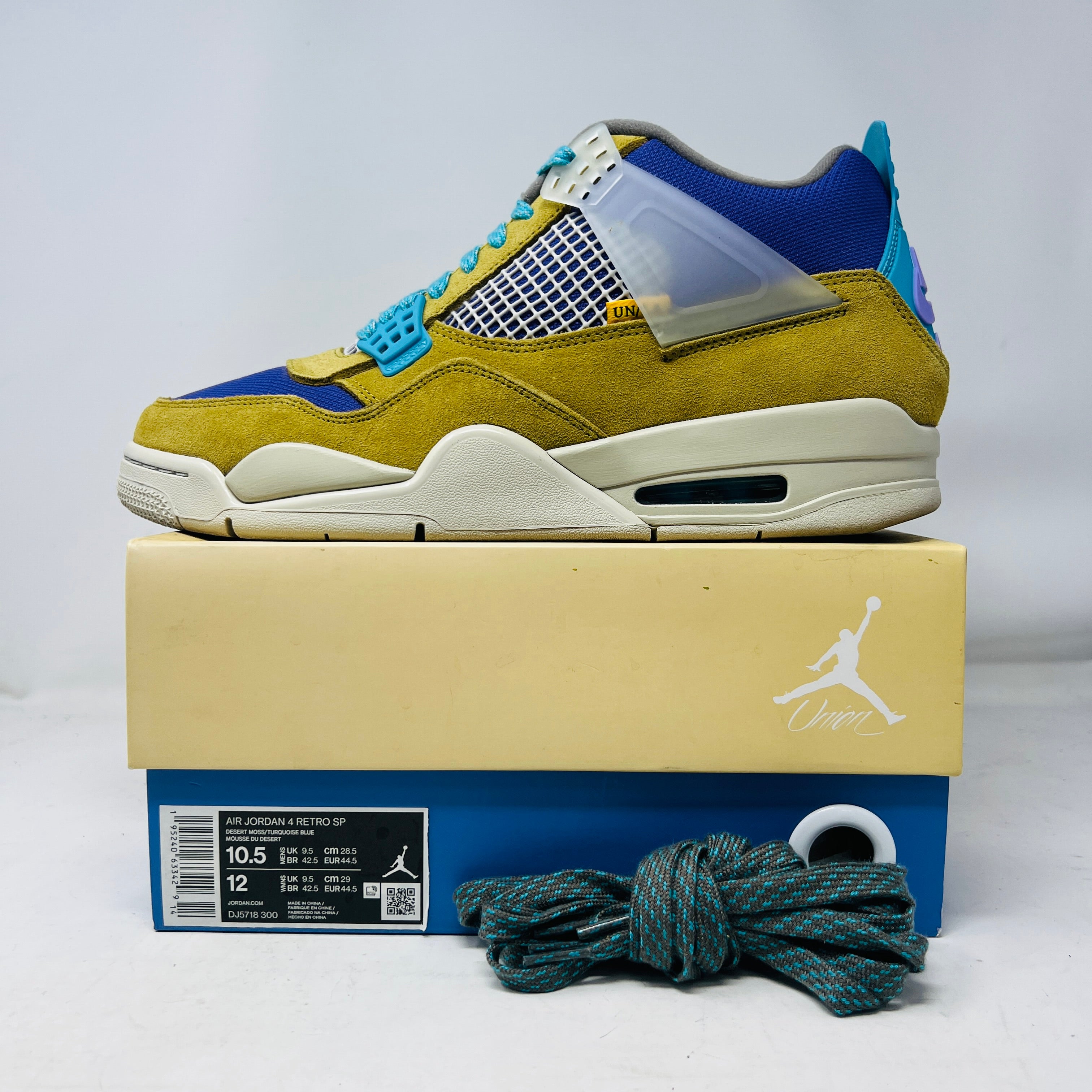 Jordan 4 Retro SP 30th Anniversary Union Desert Moss – Holy Ground