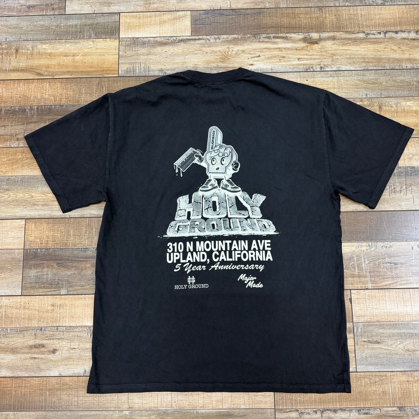 Holy Ground 5 Year Anniversary Tee Black