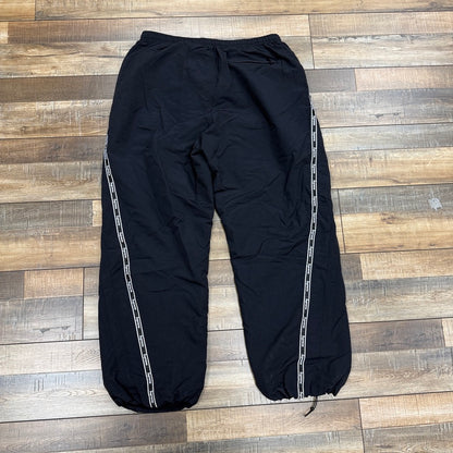 Supreme Logo Taping Track Pant Black