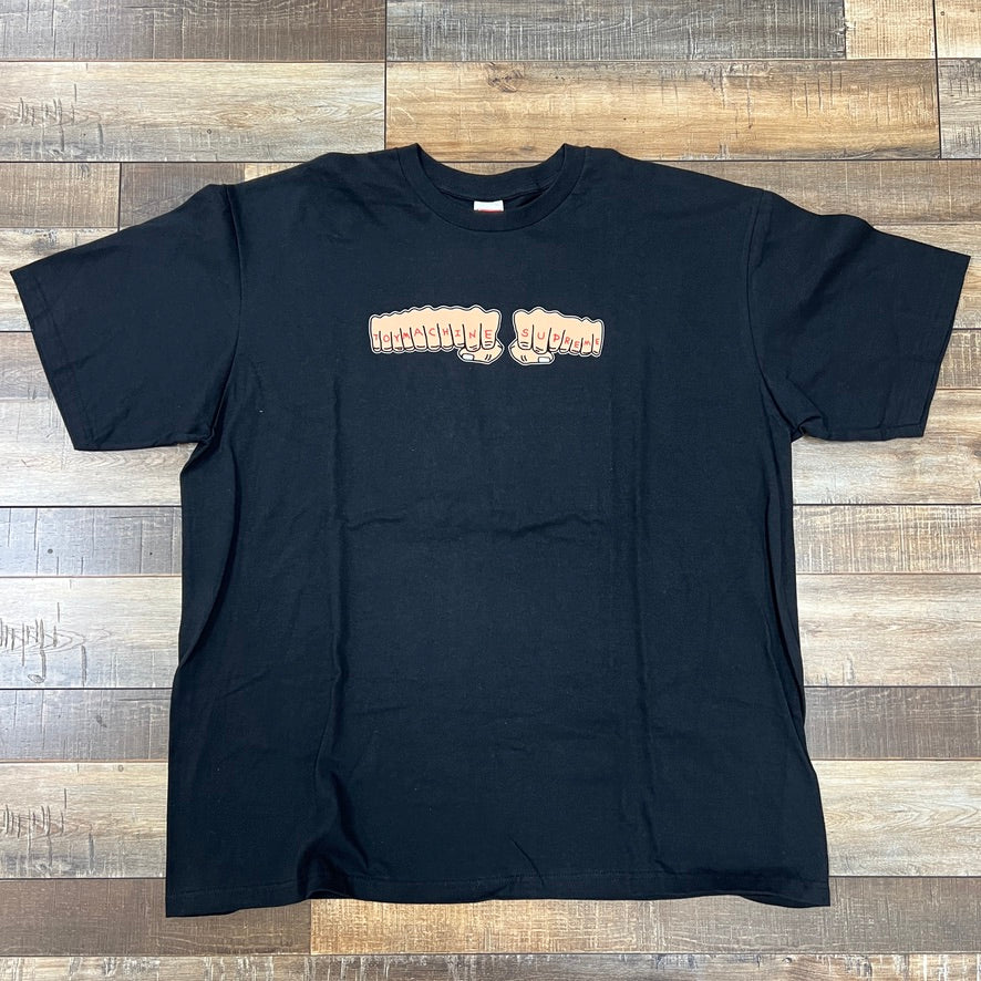 Supreme Toy Machine Fist Tee Black