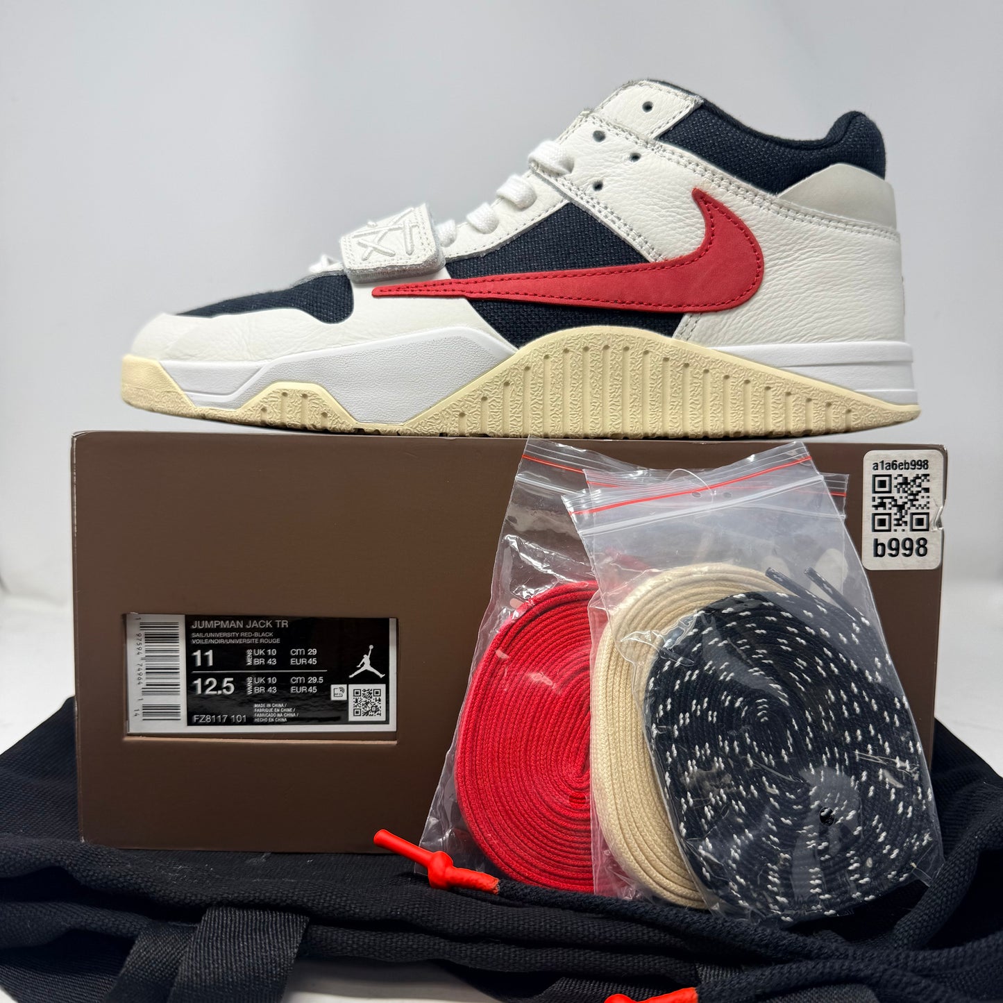 Jordan Jumpman Jack TR Travis Scott University Red