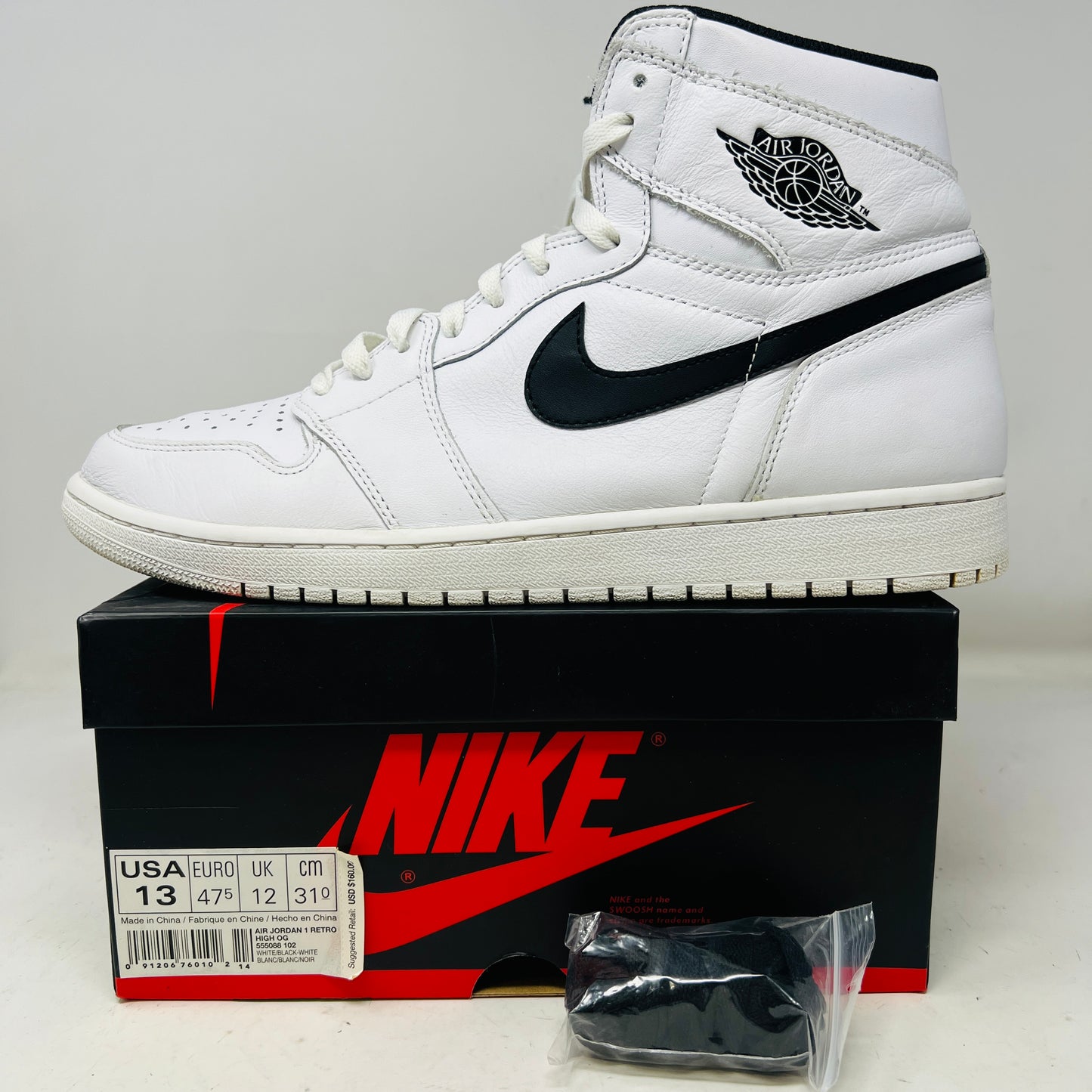 Jordan 1 Retro Yin Yang White
