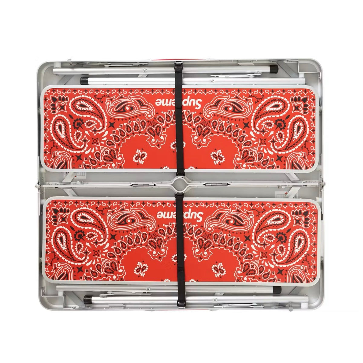 Supreme Coleman Folding Table Set Red