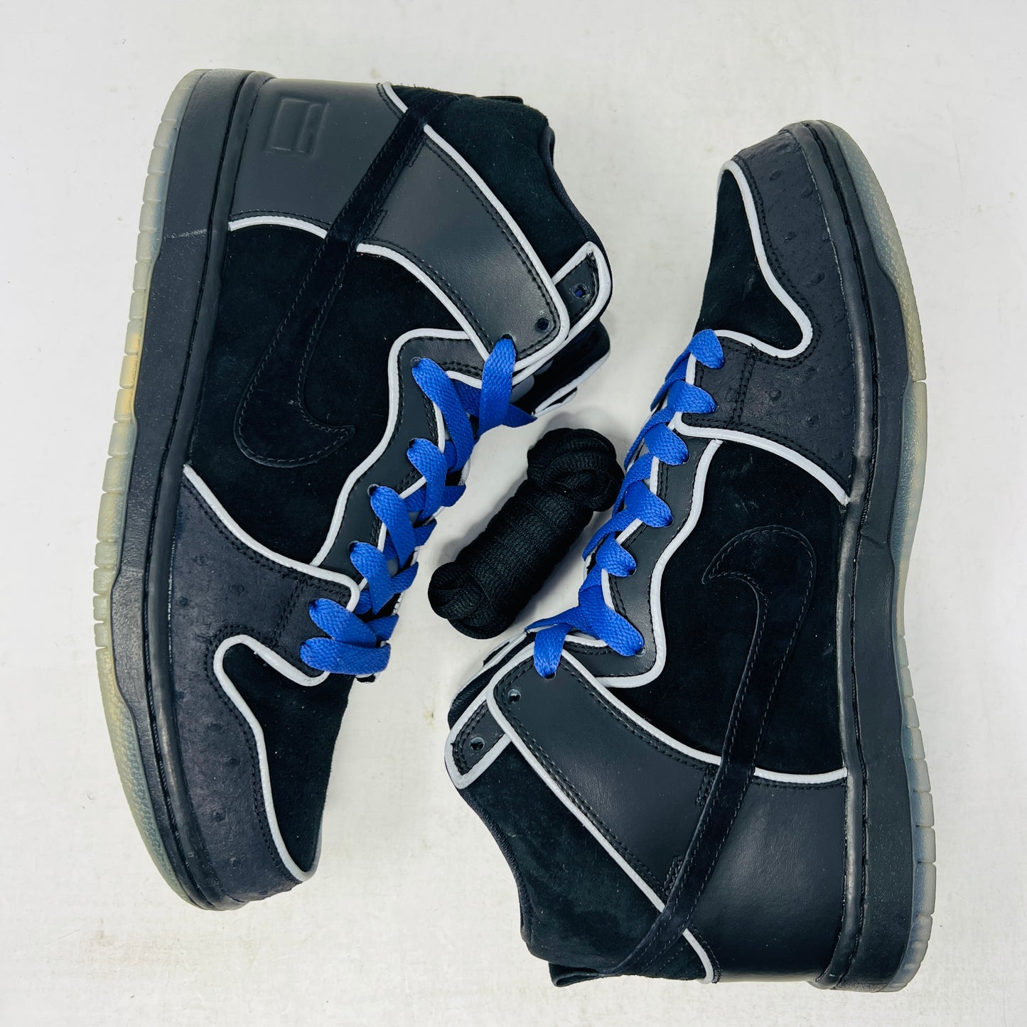 Nike SB Dunk High Black Purple Box