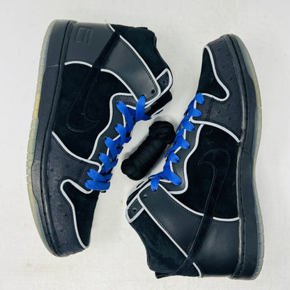 Nike SB Dunk High Black Purple Box