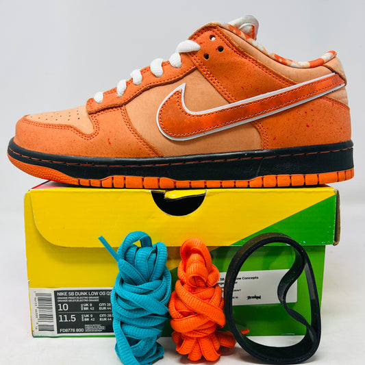 Nike SB Dunk Low Concepts Orange Lobster