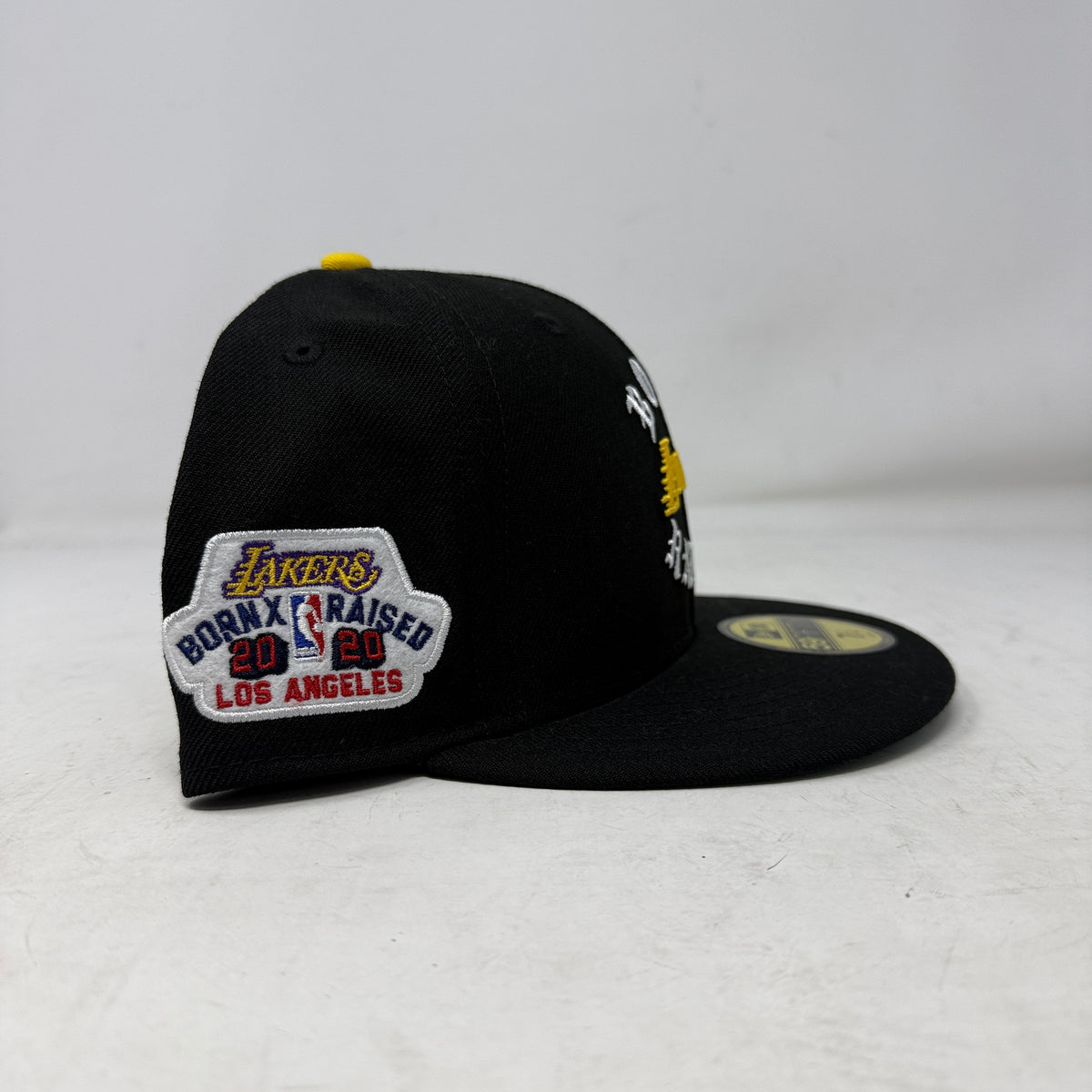 Los Angeles Lakers Born X Raised Fitted