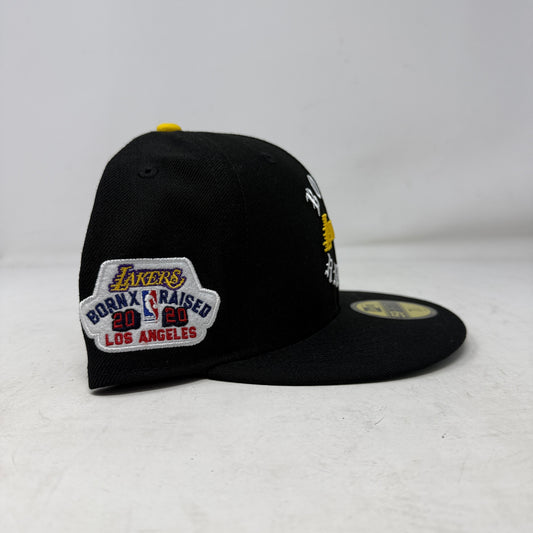 Los Angeles Lakers Born X Raised Fitted