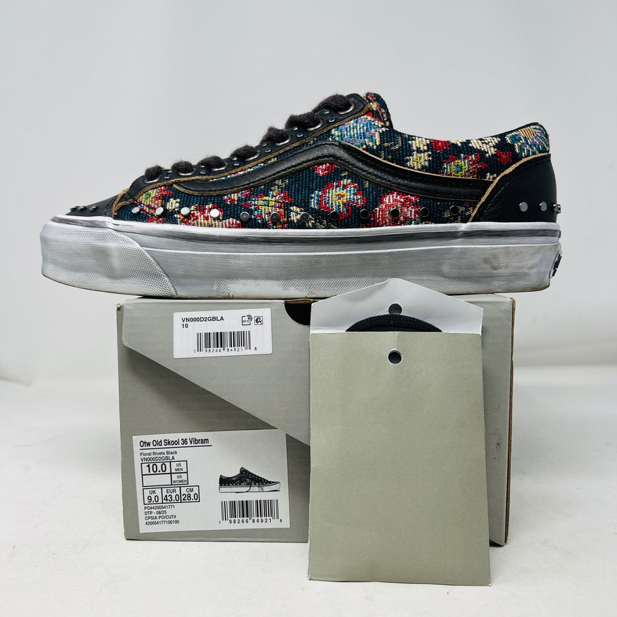Vans OTW Old Skool 36 Vibram Floral Rivets Black