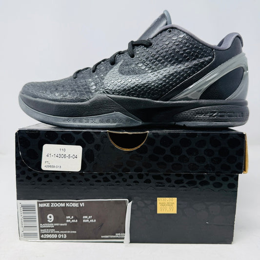 Nike Kobe 6 Blackout