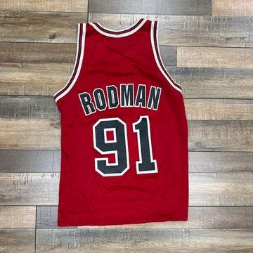 Vintage Chicago Bulls 90s NBA Champion Jersey Dennis Rodman