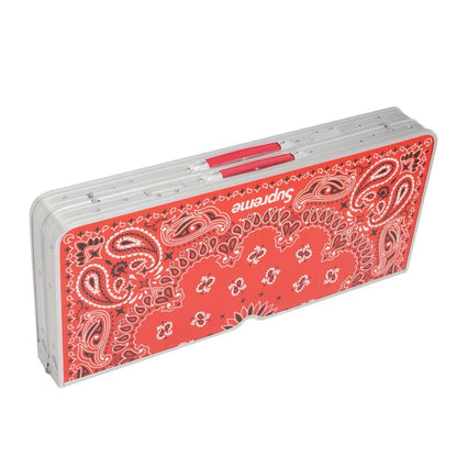Supreme Coleman Folding Table Set Red