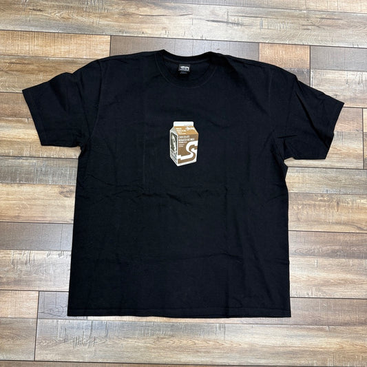 Stussy Milk Tee Black