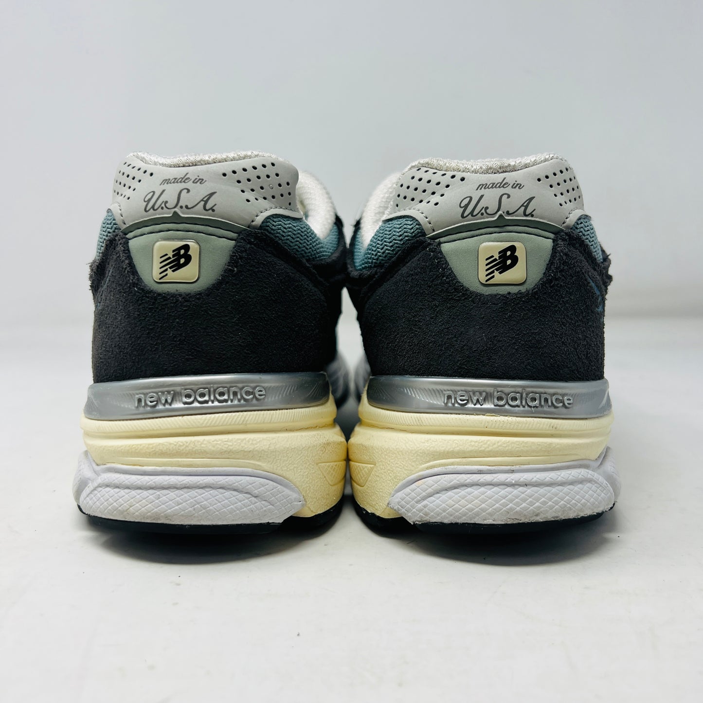 New Balance 990v3 MiUSA Kith Steel Blue