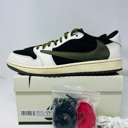 Jordan 1 Retro Low OG SP Travis Scott Olive (Women's)