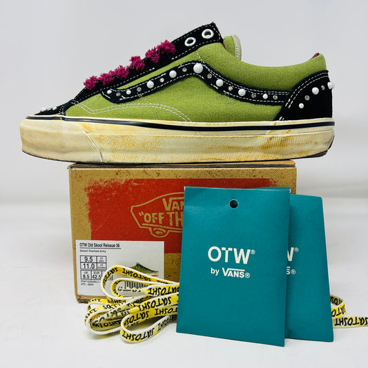 Vans OTW Old Skool Reissue 36 Satoshi Nakamoto Pearlized Army