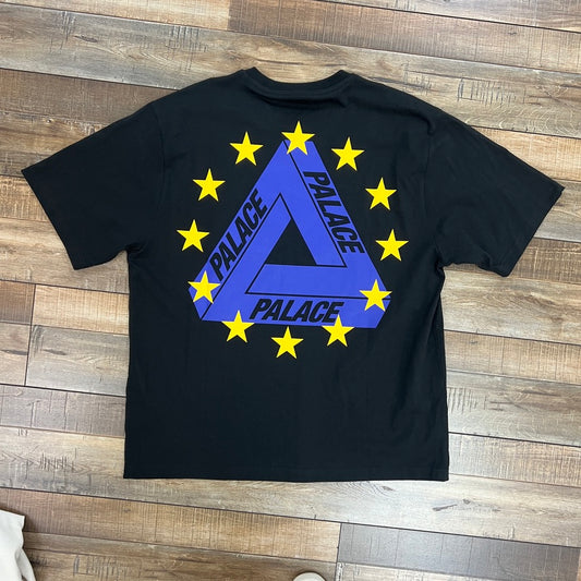 Palace Eu Tri T-Shirt Black