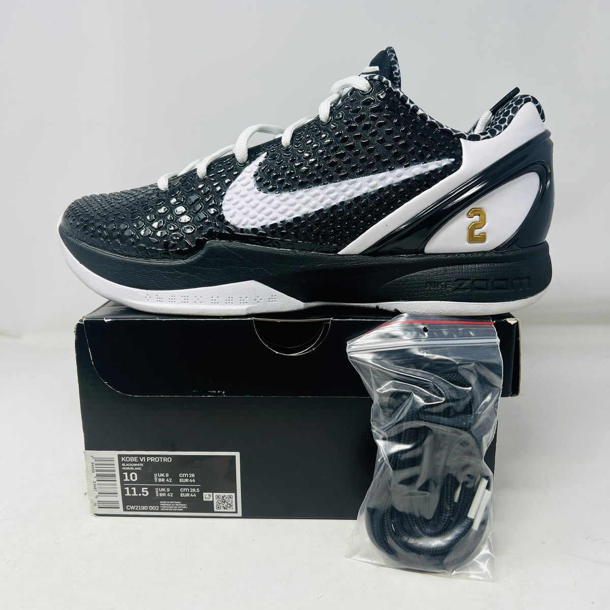 Kobe 6 Protro Mamacita Sweet 16 With Box ( Used ) Nike Kobe 6 Protro Mambacita Sweet 16 - ENDANGERED LA main image 4