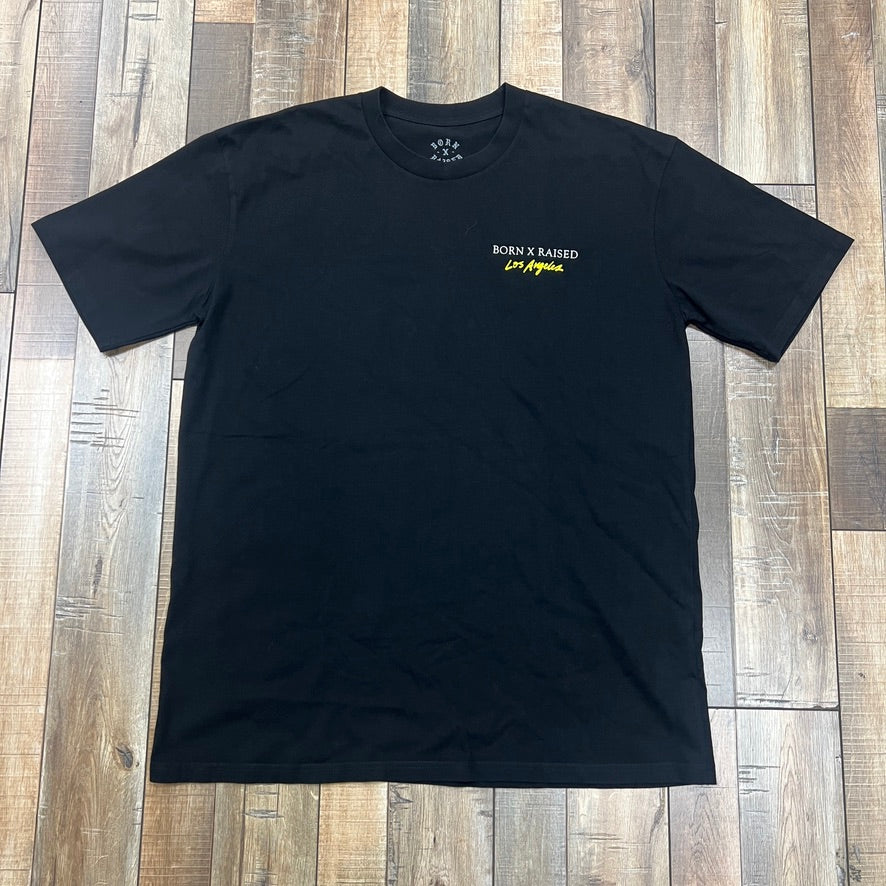 Born X Raised One Block At A Time T-shirt Black – Holy Ground