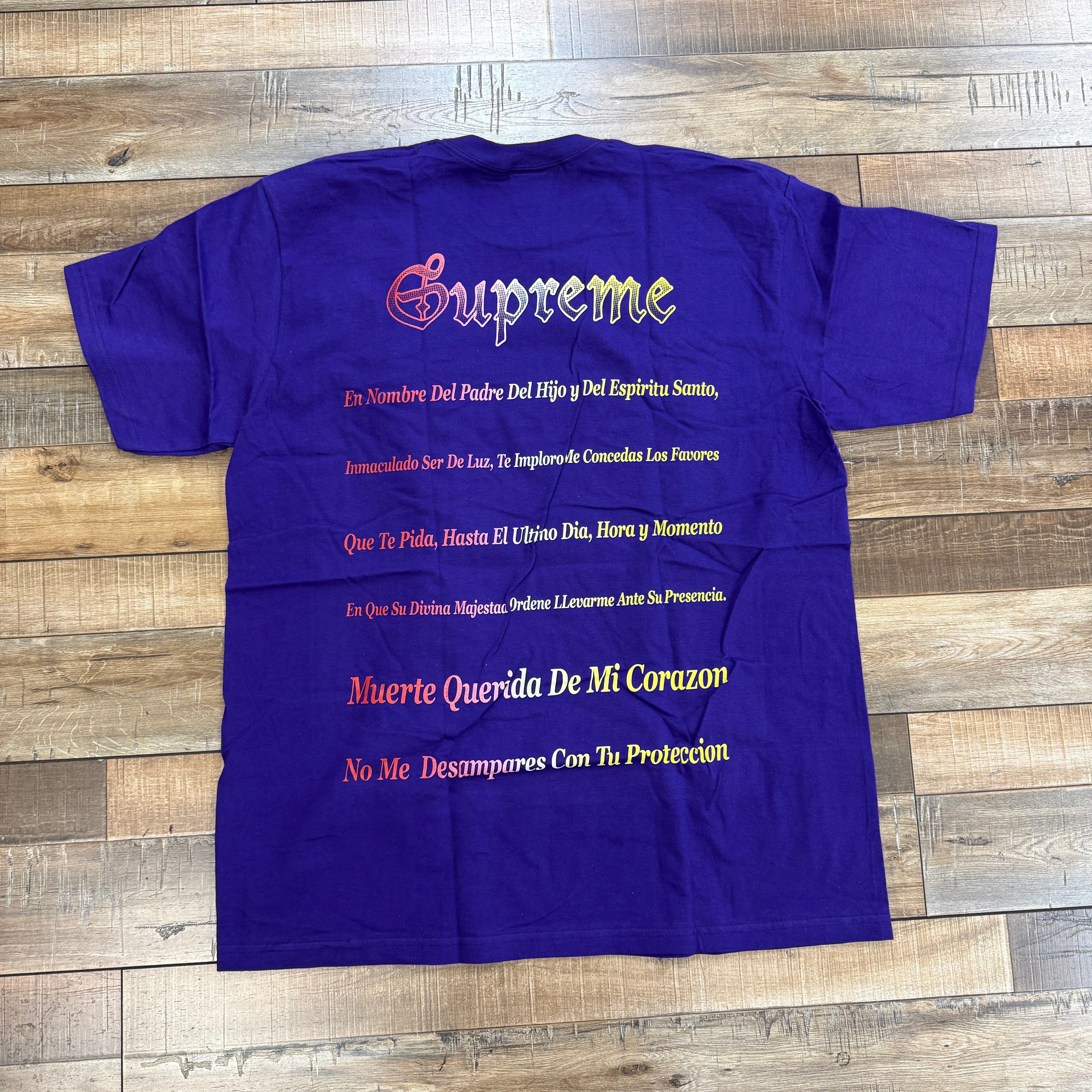 Supreme Grim Reaper Tee Purple – Holy Ground
