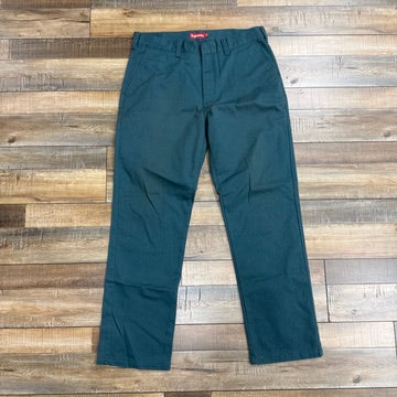 Supreme Work Pant Teal Green