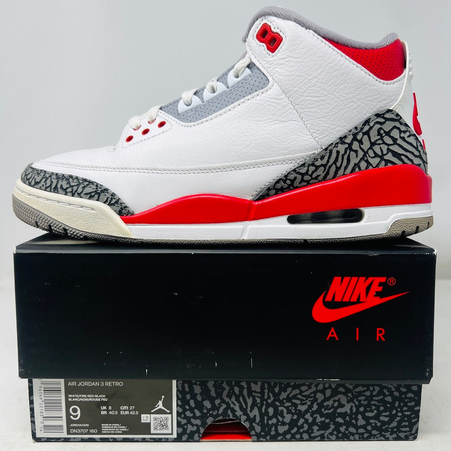 Jordan 3 Retro Fire Red (2022)
