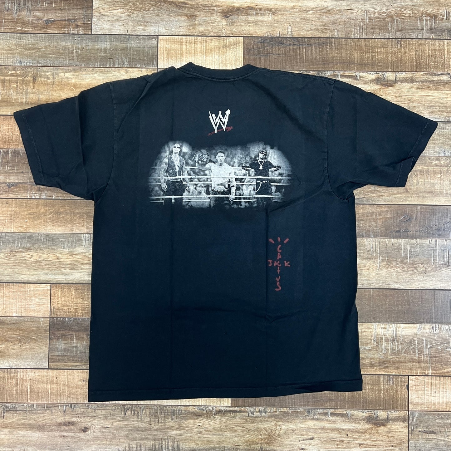 Travis Scott Wrestling Is Real T-shirt Black