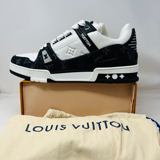 Louis Vuitton LV Trainer White Black