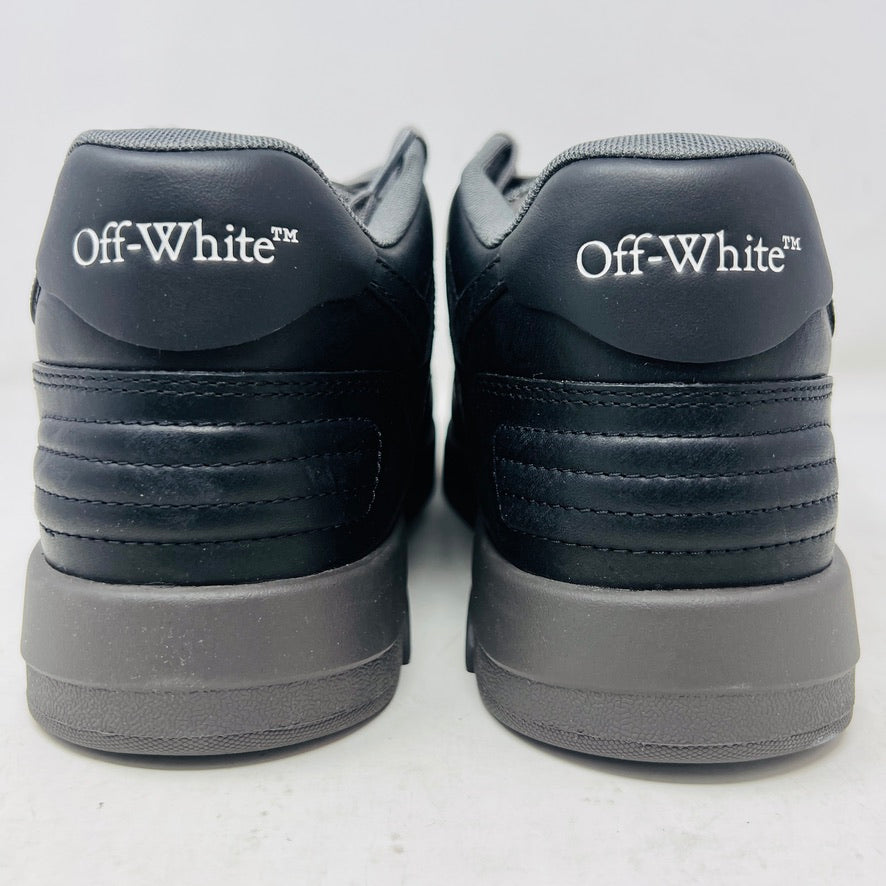 OFF-WHITE Out Of Office "OOO" Low Tops Black