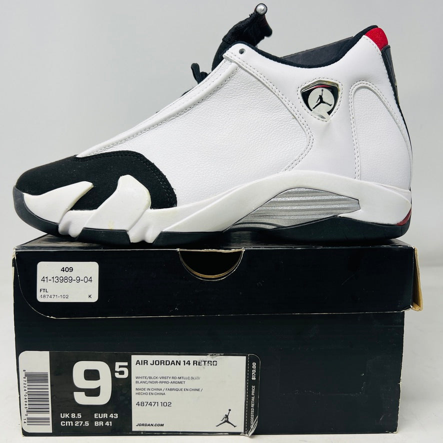 Jordan 14 Retro Black Toe (2014)