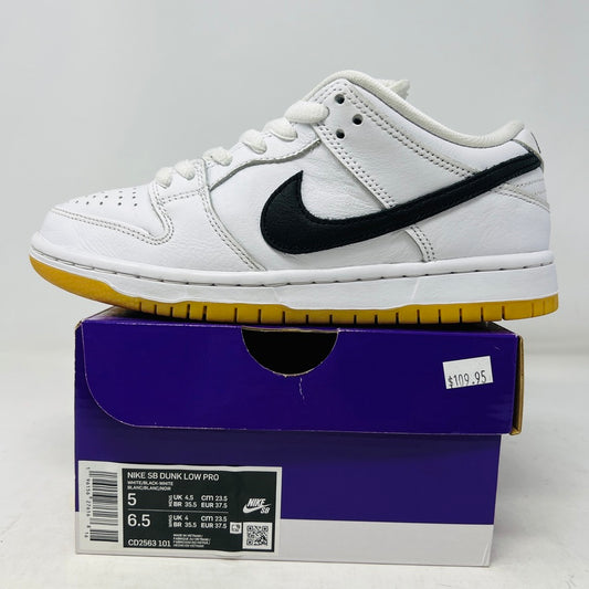 Nike SB Dunk Low Pro White Gum