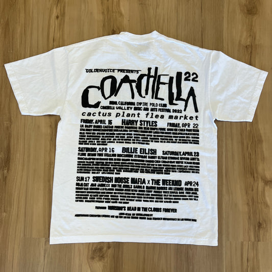 Cactus Plant Flea Market Coachella Weekend 2 T-shirt White