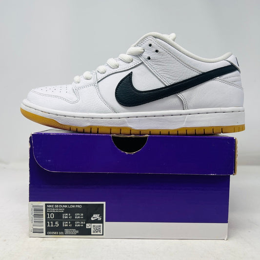 Nike SB Dunk Low Pro White Gum