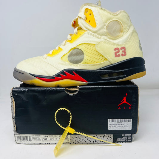 Jordan 5 Retro Off-White Sail