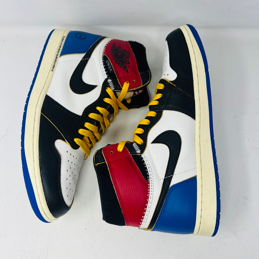 Jordan 1 Retro High OG SP Fragment x Union LA Varsity Red Sport Royal