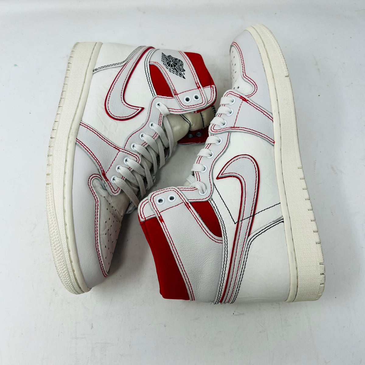 Jordan 1 Retro High Phantom Gym Red