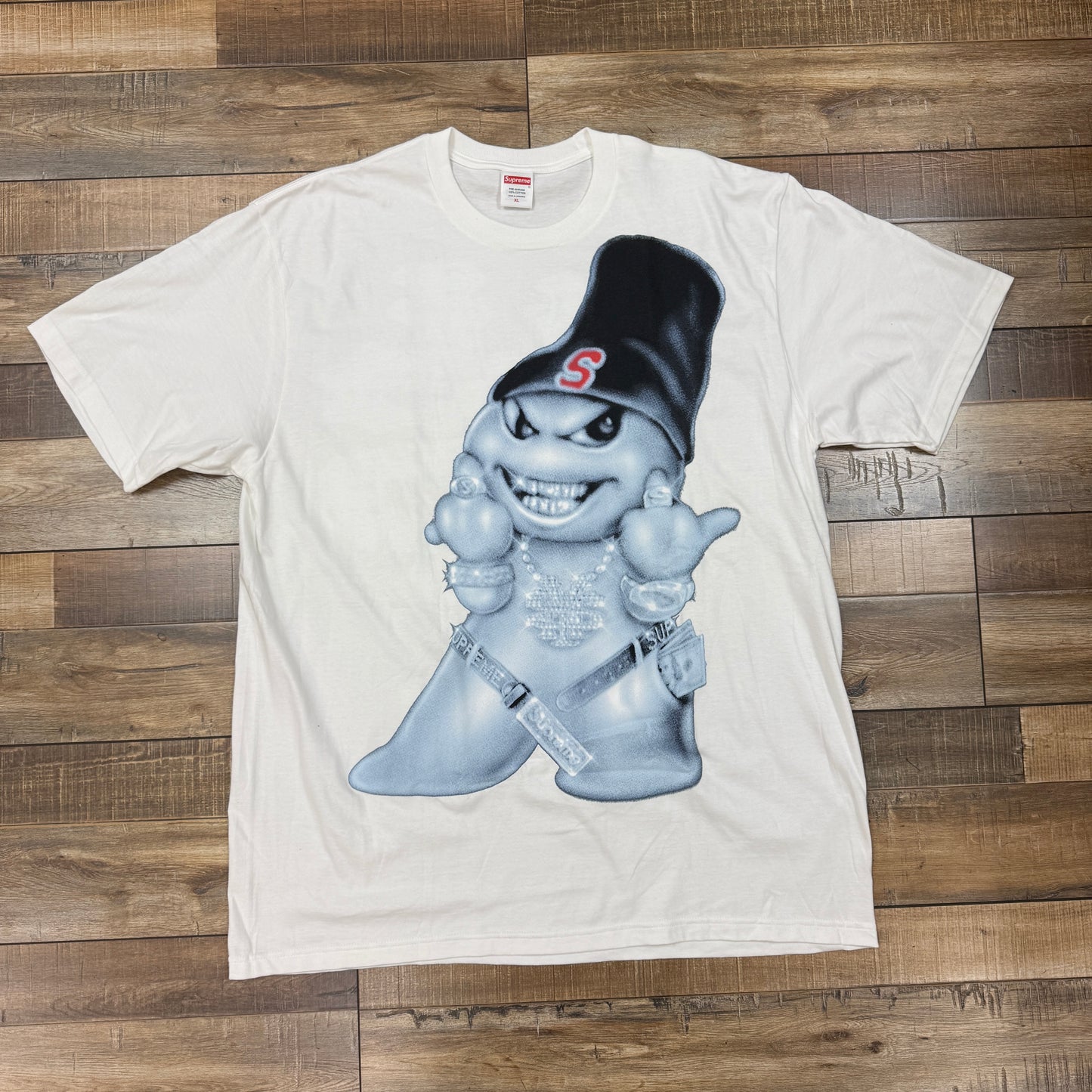 Supreme Snowman Tee White