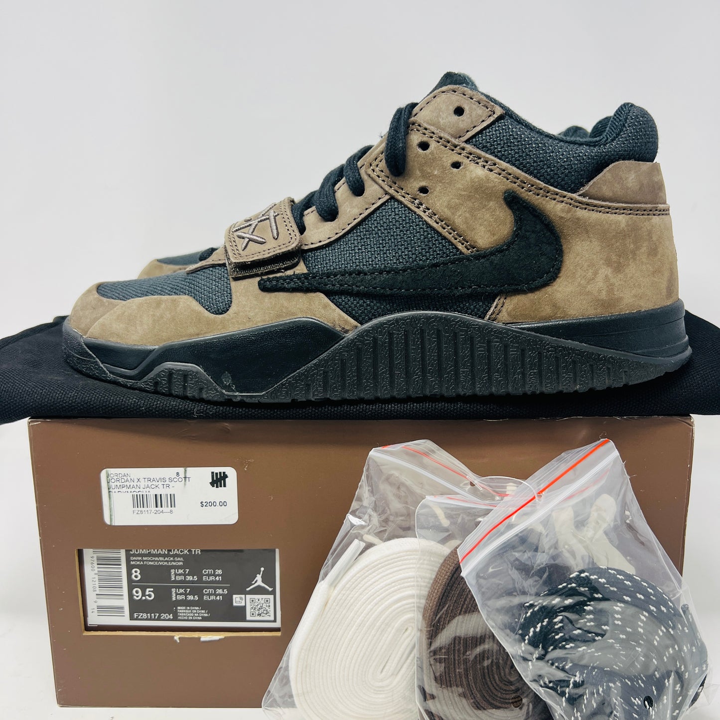 Jordan Jumpman Jack TR Travis Scott Dark Mocha