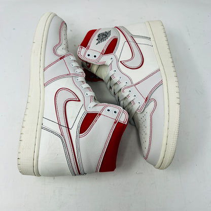 Jordan 1 Retro High Phantom Gym Red