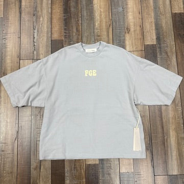 Fear of God Essentials Heavy Jersey Merch Boxy Fit Tee Grey