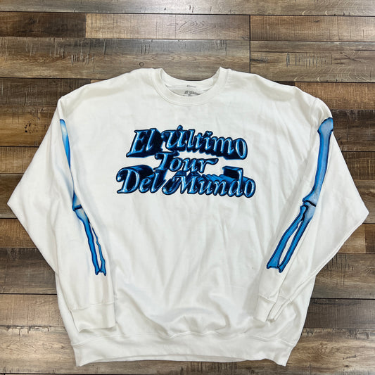 Bad Bunny 2022 El Ultimo Del Mundo Tour Pullover Sweatshirt